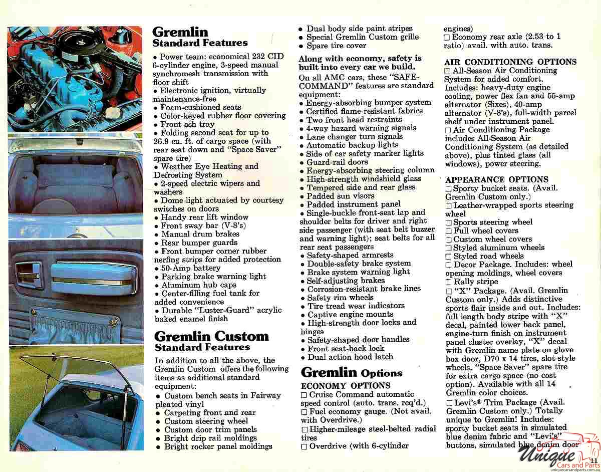1976 AMC Passenger Cars Brochure Page 36
